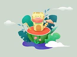 小羊同学吃瓜群众,吃瓜群众的趣味生活